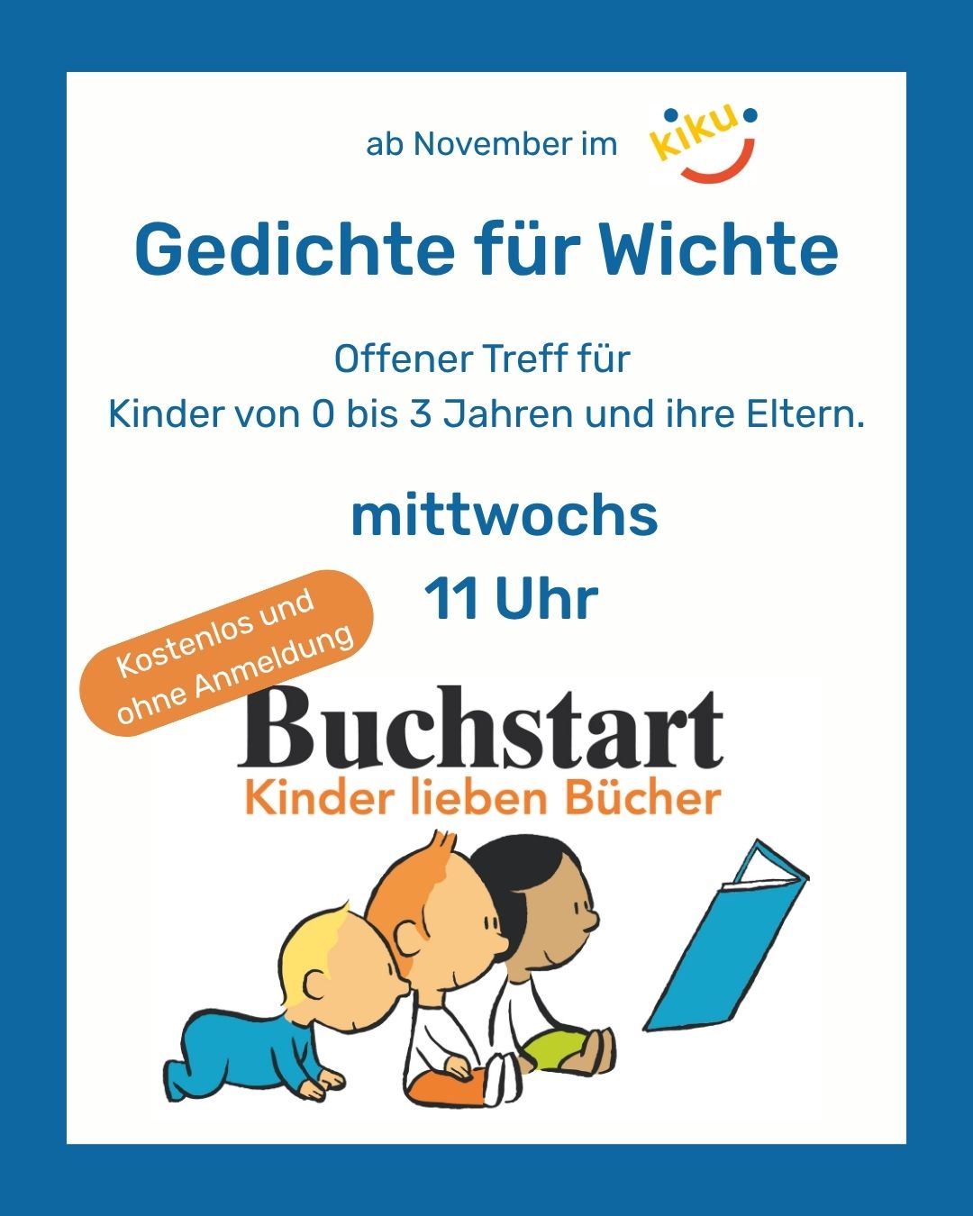 Gedichte für Wichte im KIKU