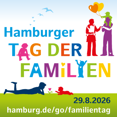 Plakat zum Hamburger Tag der Familien am 29.08.2026