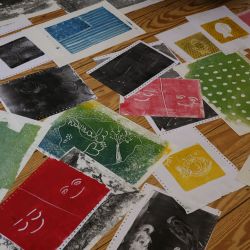 Bilder mit Drucktechnik